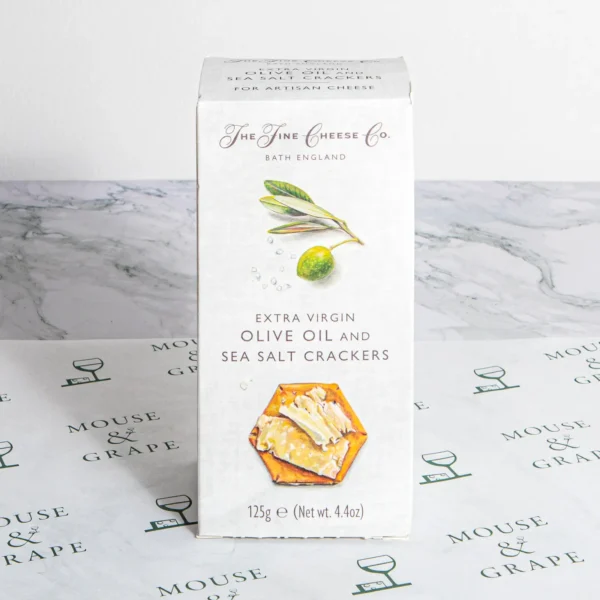 The Fine Cheese Co Extra Virgin Olive Oil & Sea Salt Crackers