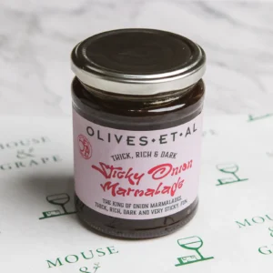 very sticky onion marmalade