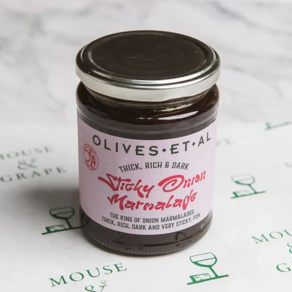 very sticky onion marmalade