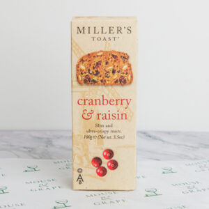 millers toast cranberry and raisin