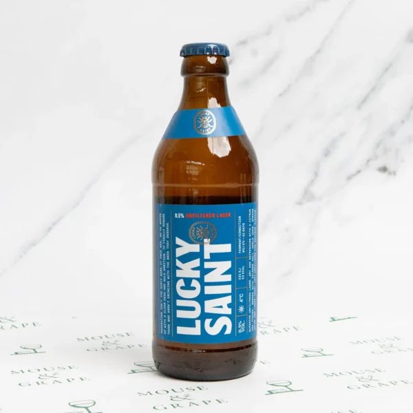 Lucky Saint alcohol free lager