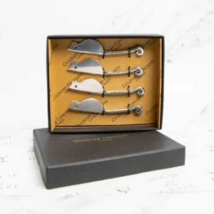 knife set mouse and cheese