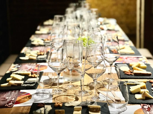 Vidya Hosts - Red Wine & Cheese Tasting Event